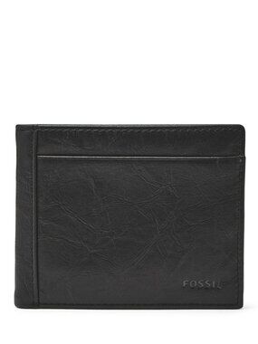 Fossil Neel Flip ID Bifold Wallet ML3899001 Black